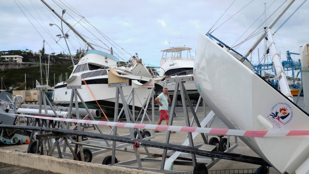 Cyclone en Nouvelle-Calédonie: dégâts matériels et un blessé