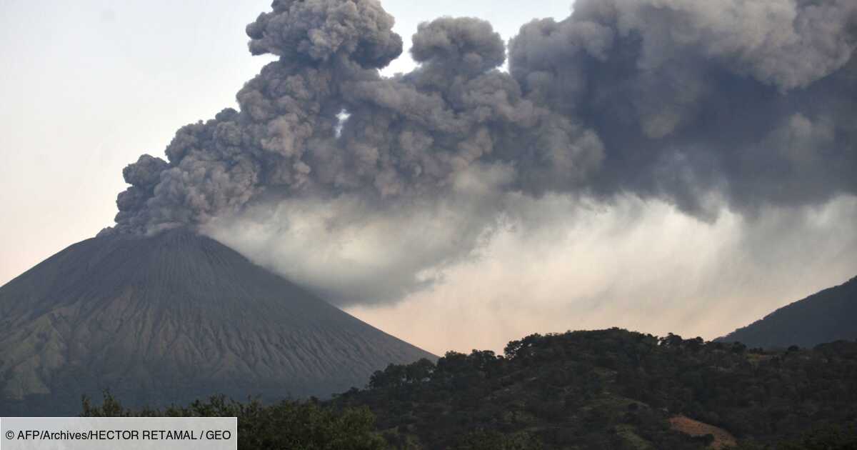 Nicaragua violente ruption du volcan  San  Cristobal Geo fr