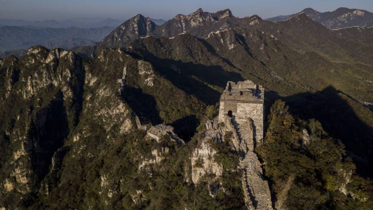 Des Archeologues Israeliens Revelent Une Portion Oubliee De La Grande Muraille De Chine Geo Fr