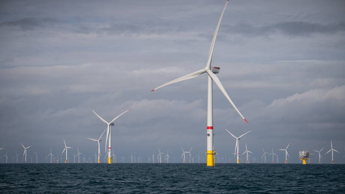 Projet de parc éolien en mer du Nord: six partis "exigent" un référendum local