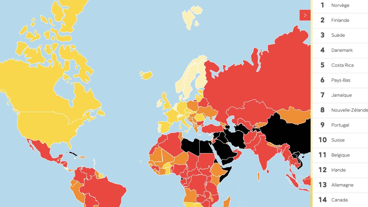 Dans quels pays les journalistes sont-ils les plus (et les moins) libres d'exercer leur métier ?