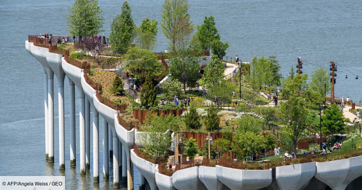 New York: “Little Island”, the new park that levitates over the Hudson