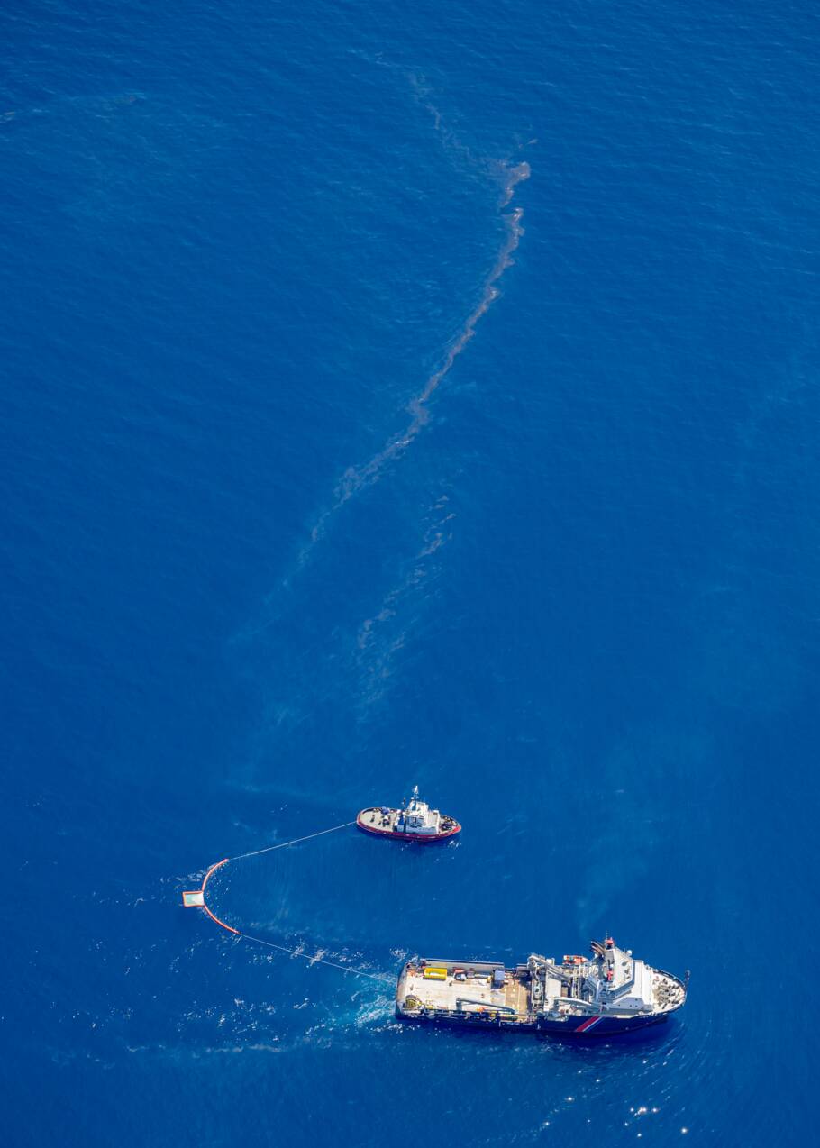En Corse, la pollution aux hydrocarbures s'éloigne des côtes