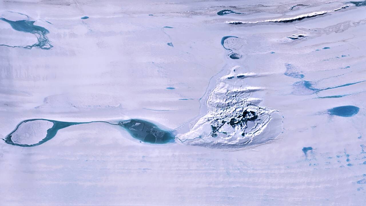 En Antarctique, un immense lac a disparu en l'espace de trois jours
