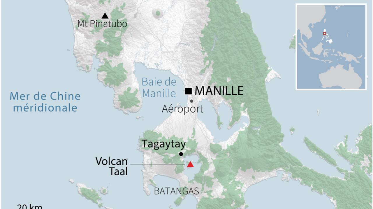 Philippines: des milliers d'habitants fuient devant le risque d'une nouvelle éruption