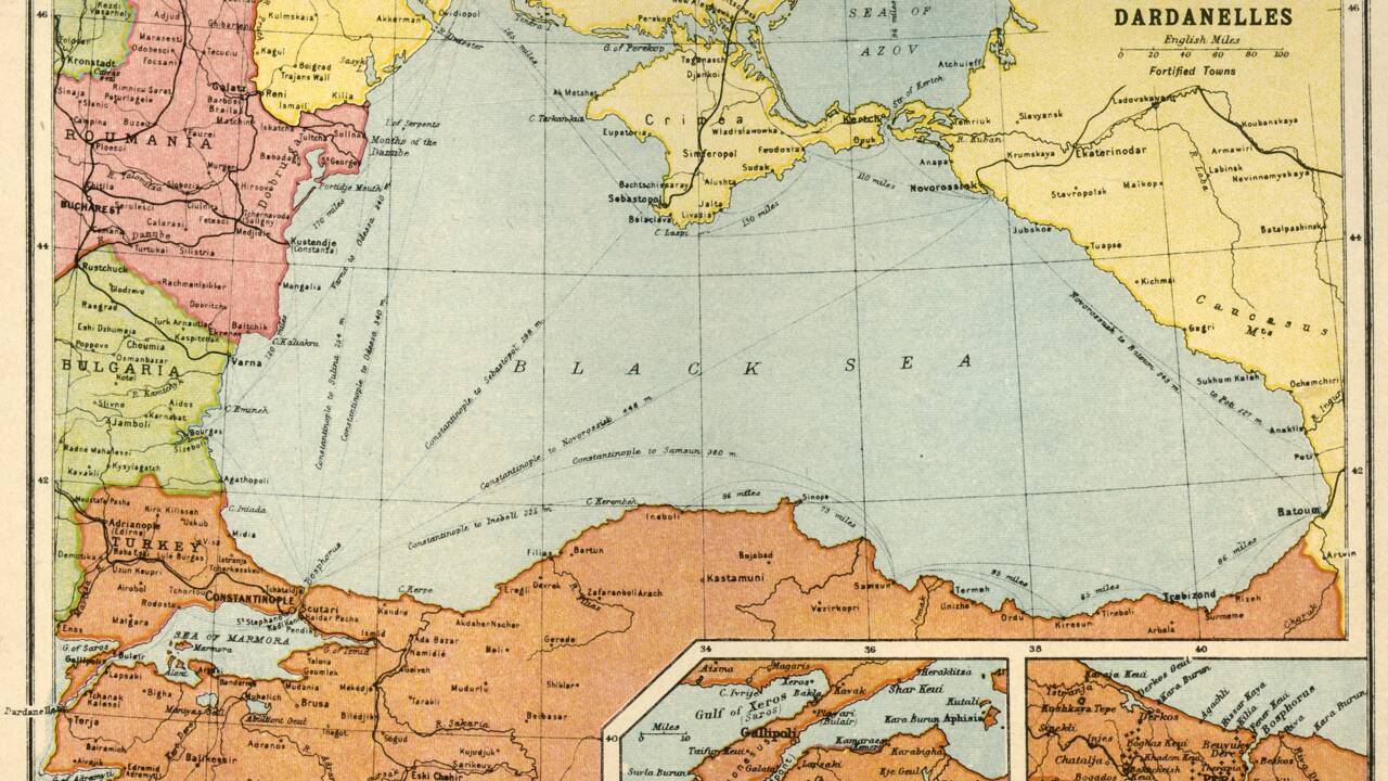 Pourquoi la mer Noire s'appelle-t-elle ainsi ?
