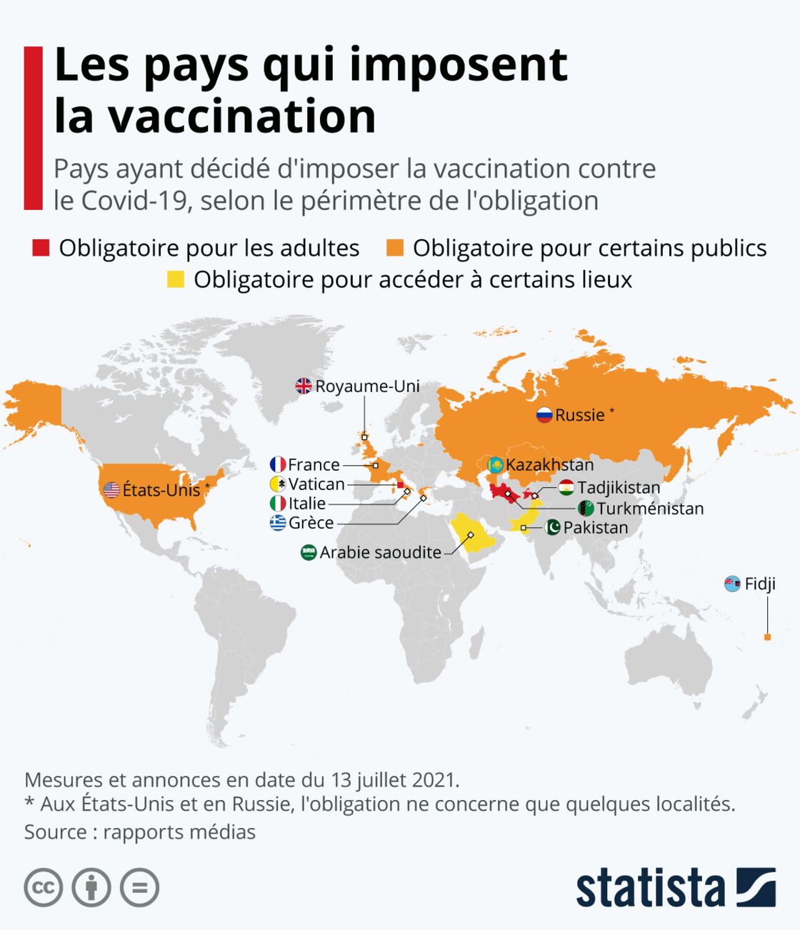 les pays dans lesquels la vaccination est deja obligatoire geo fr