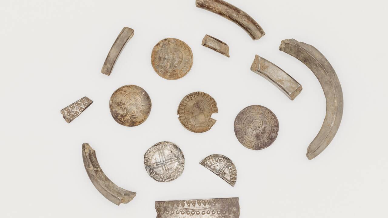 Découverte d'un trésor de pièces daté de l'ère viking sur l'île de Man 