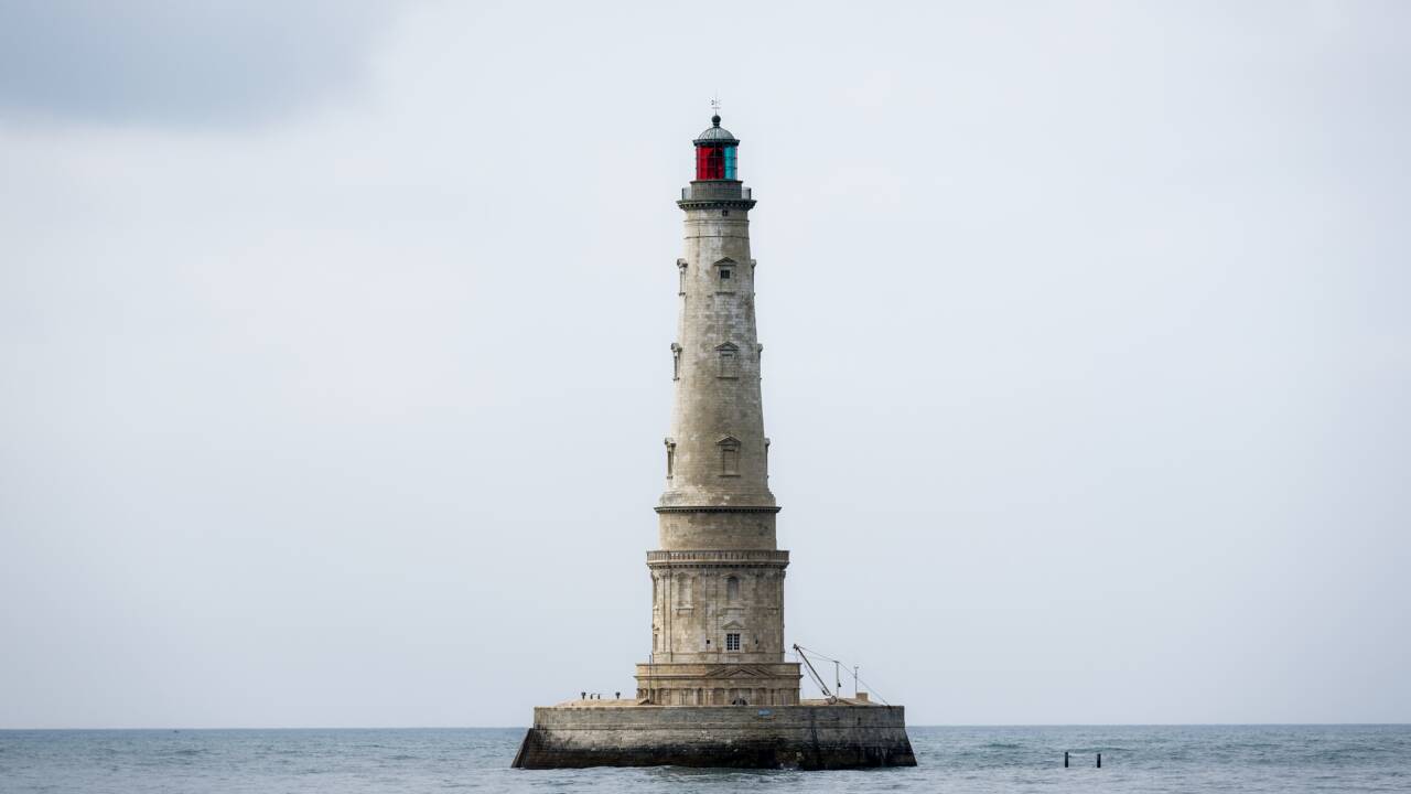 Dans l'estuaire de la Gironde, le phare de Cordouan classé Patrimoine mondial par l'Unesco