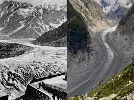 Avant-Après : ces photos montrent comment ces paysages ont changé avec le réchauffement climatique