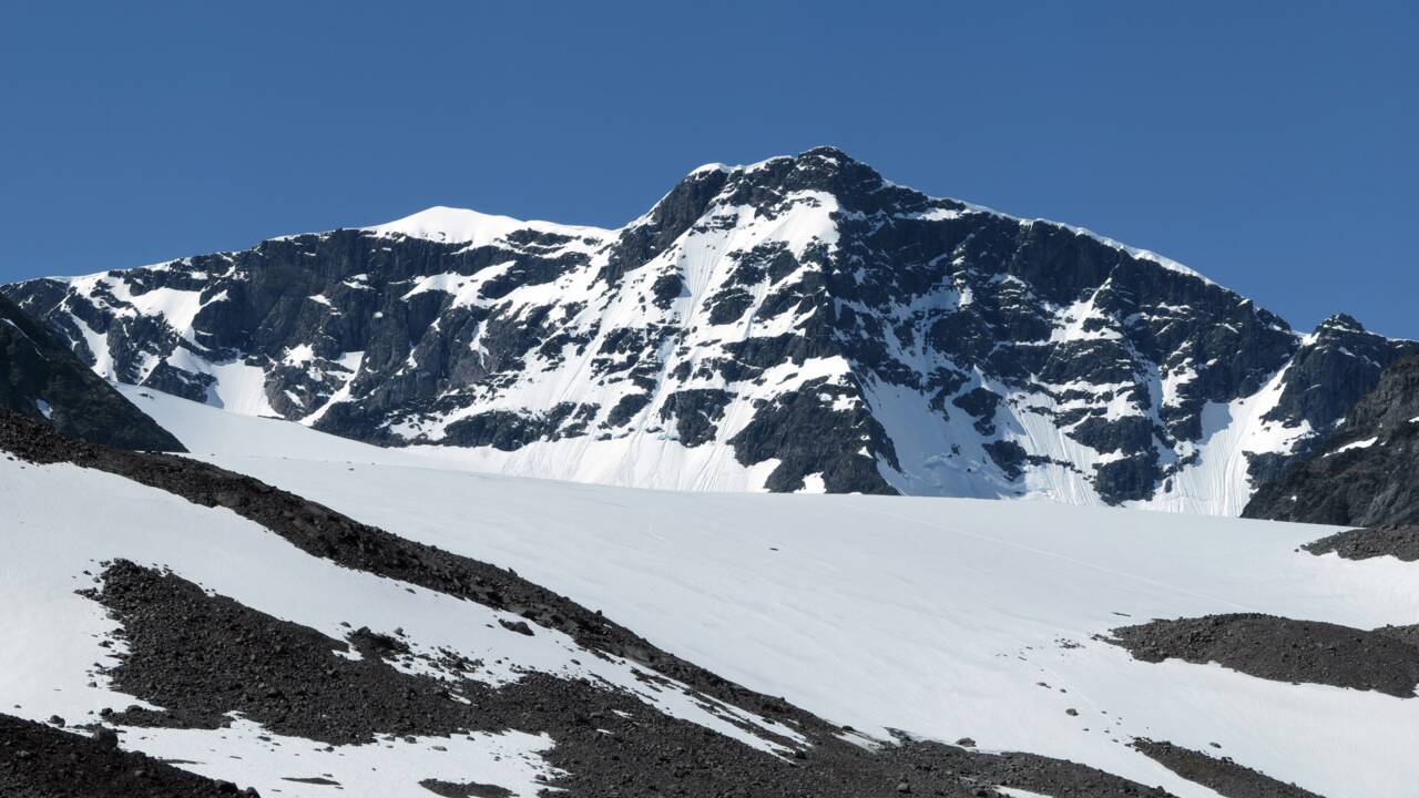 La plus haute montagne de Suède continue de rétrécir à cause du changement climatique