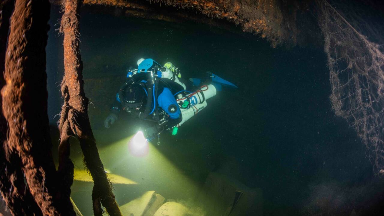 Des plongeurs vont explorer l'épave d'un navire allemand disparu depuis 80 ans en mer Baltique