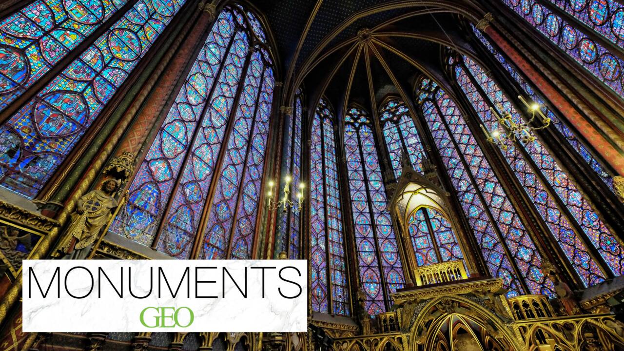 La Sainte-Chapelle, une "cage de verre" au cœur de Paris