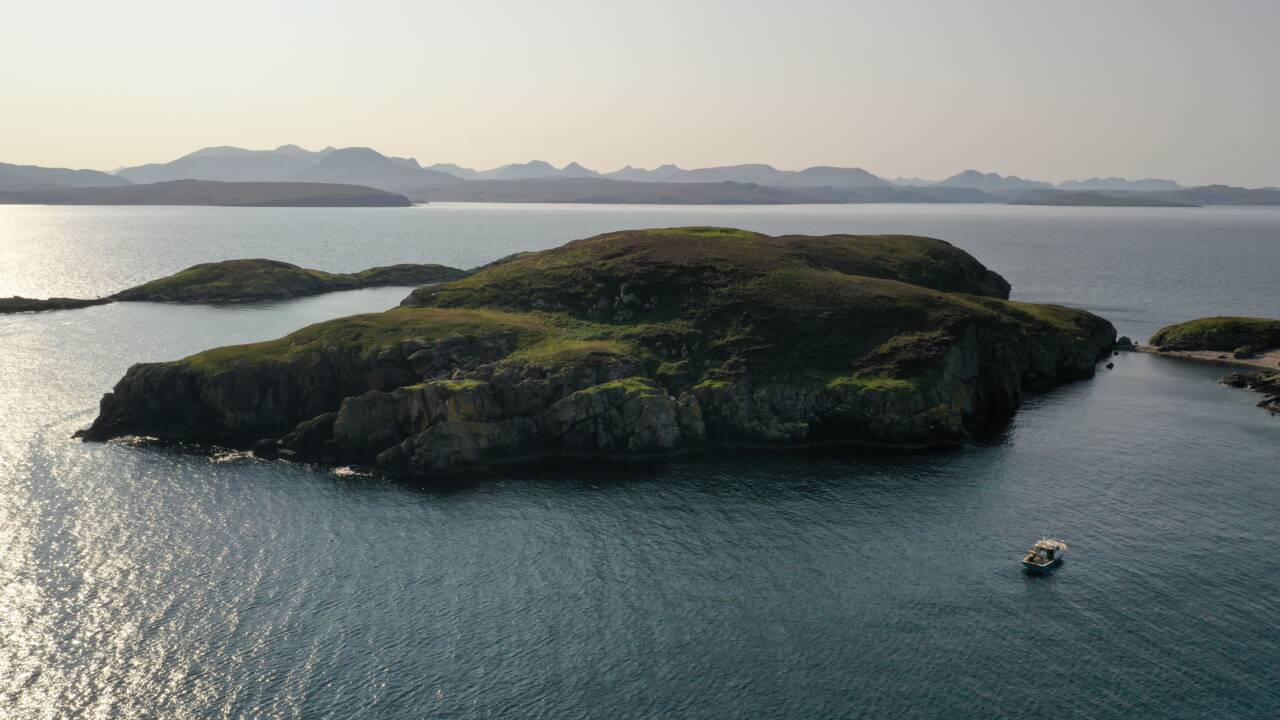 Une petite île écossaise mise en vente à 58 000 euros !