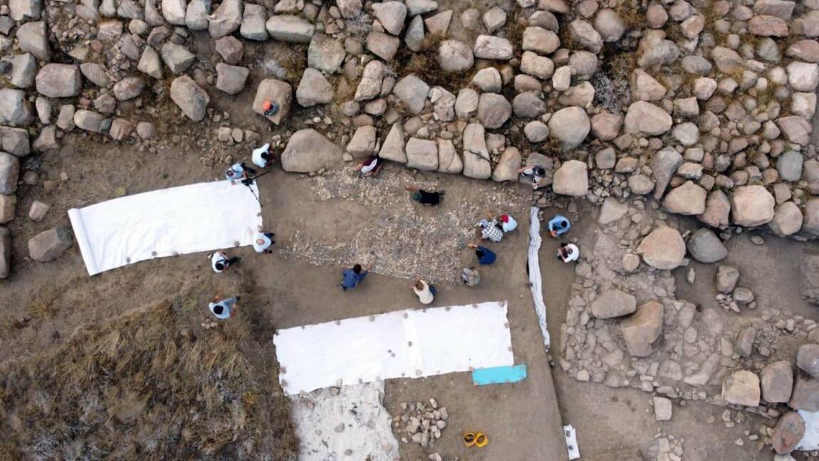 L'ancêtre des mosaïques méditerranéennes découverte dans les vestiges d'une cité perdue en Turquie