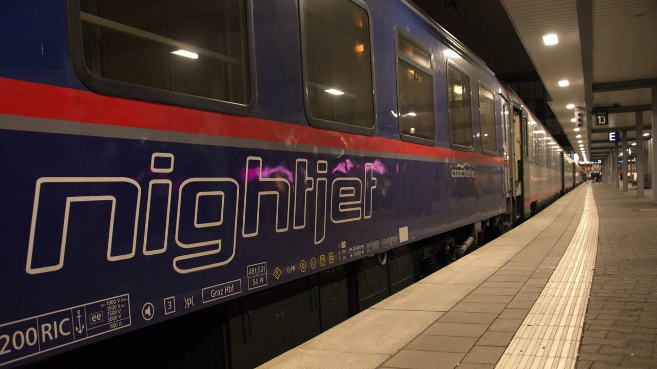 Nouveau train de nuit Paris-Vienne : les réservations sont ouvertes