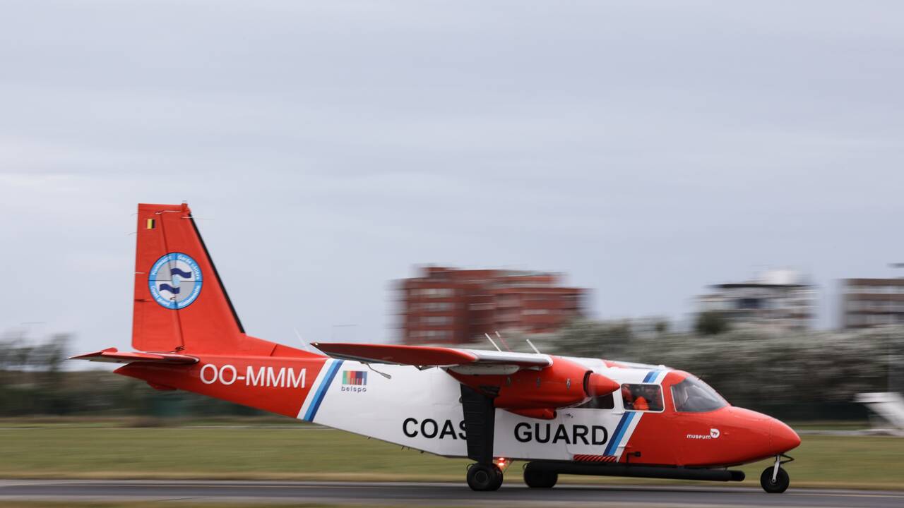L'avion "renifleur", l'arme anti-pollution des gardes-côtes belges
