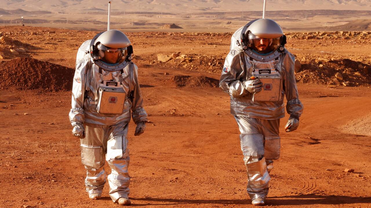 Dans le désert israélien, des astronautes simulent la "vie sur Mars"