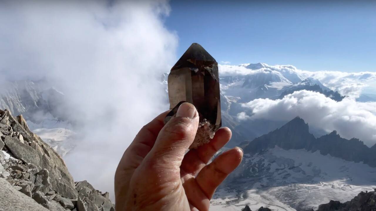 Rencontre avec Christophe Péray, chasseur de cristaux dans le massif du Mont Blanc