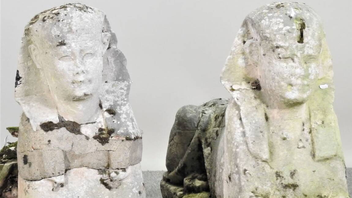 Angleterre : les statues de jardin étaient en fait d'anciennes reliques égyptiennes millénaires
