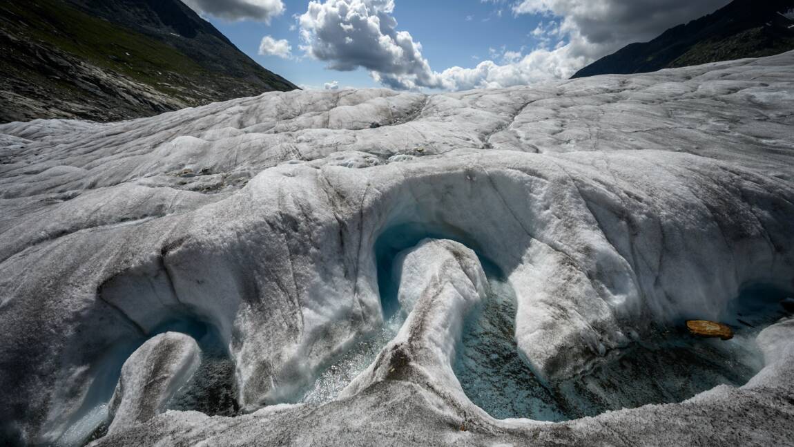 Les glaciers suisses rétrécissent malgré la neige et un été frais