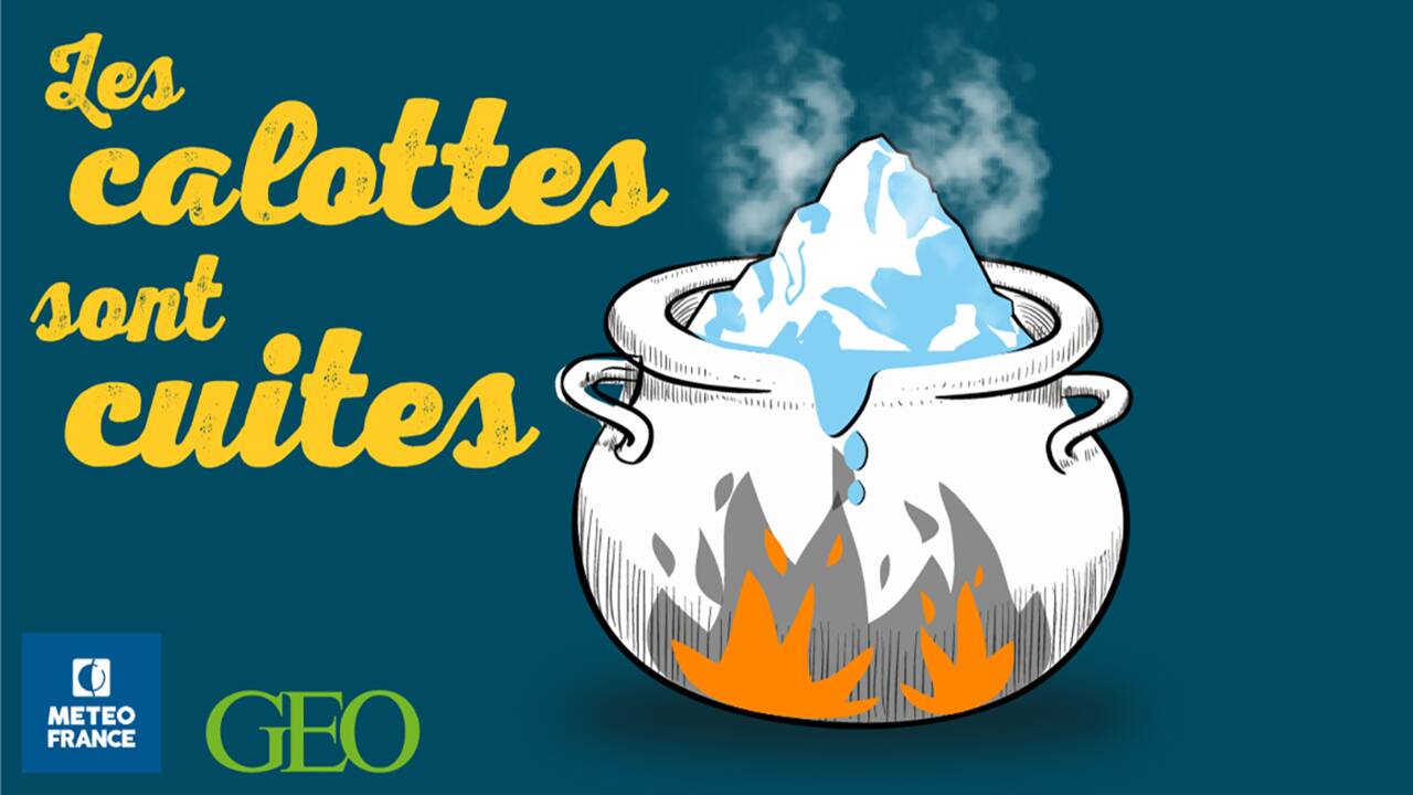 "Les calottes sont cuites", le podcast de GEO avec Météo-France sur le changement climatique