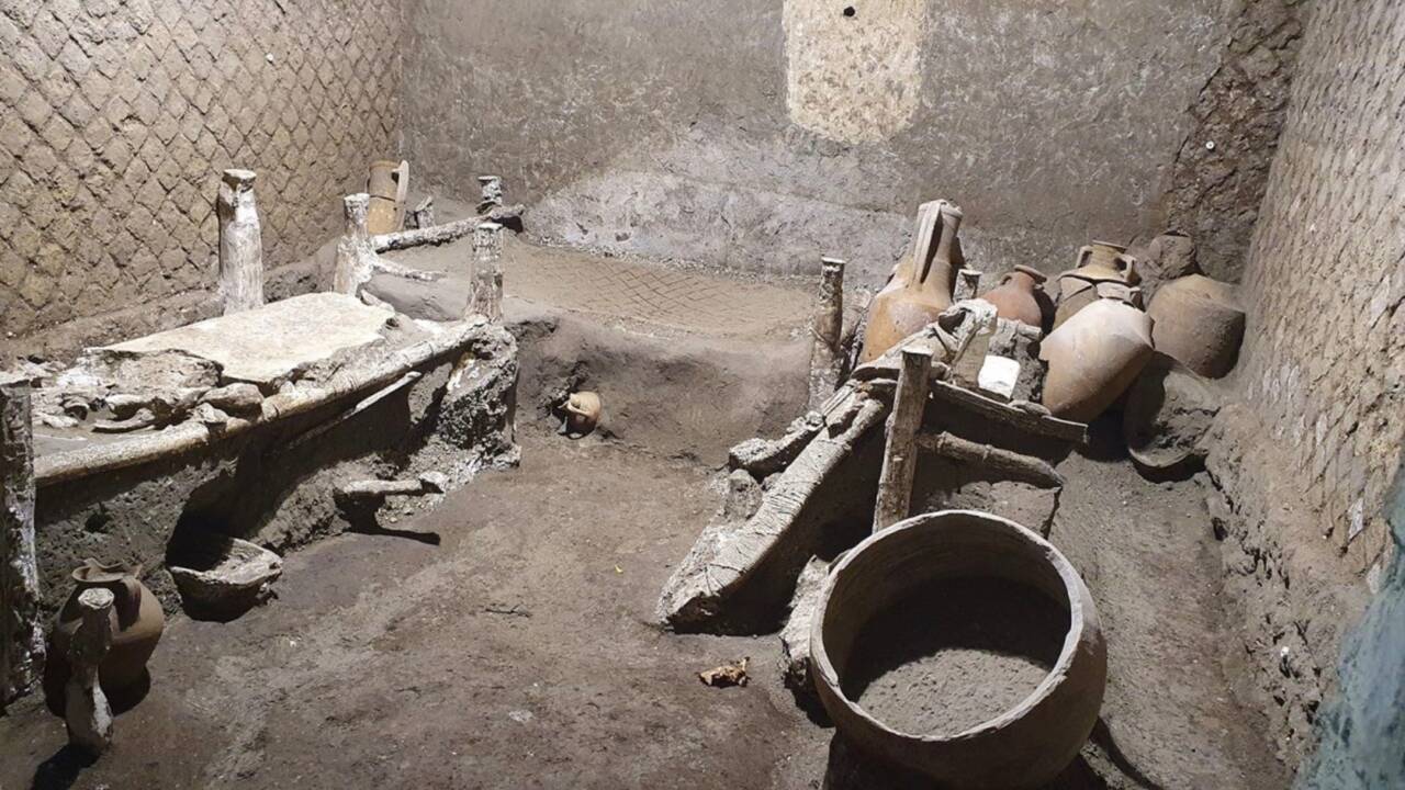 Pompéi : la découverte d'une chambre d'esclaves permet d'en savoir plus sur la vie des plus pauvres dans l'Antiquité