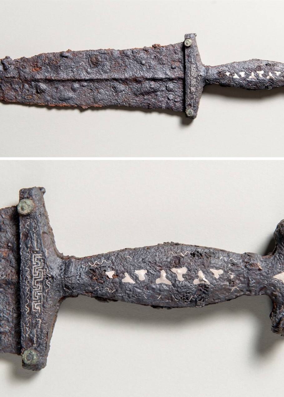 Un archéologue amateur découvre une dague romaine de 2 000 ans en Suisse