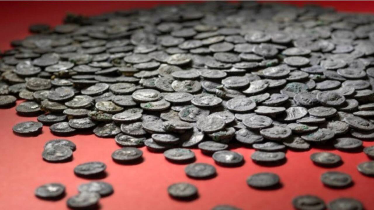 Un ensemble de 5000 pièces romaines découvertes en Allemagne 