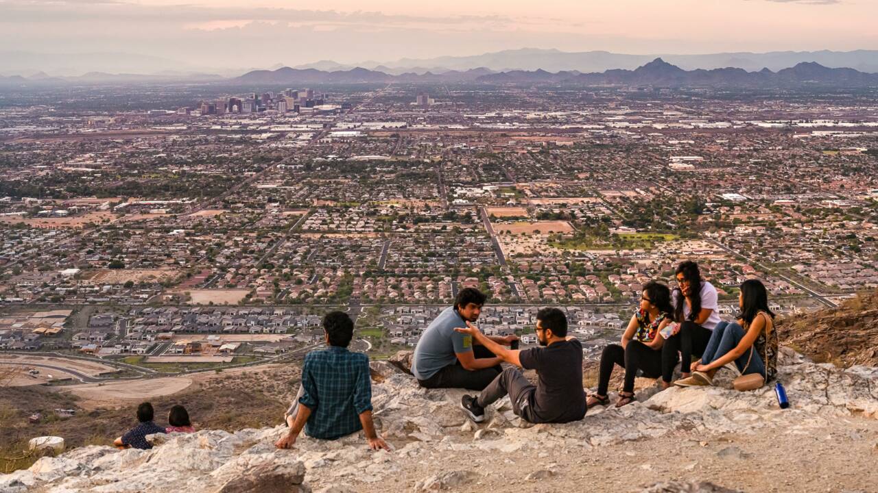 Phoenix, métropole la plus chaude des Etats-Unis et laboratoire du changement climatique