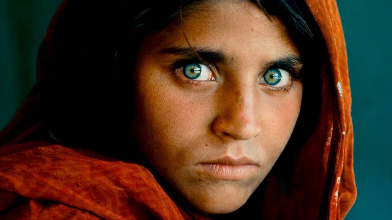 Sharbat Gula, la célèbre "Afghane aux yeux verts", a trouvé refuge en Italie