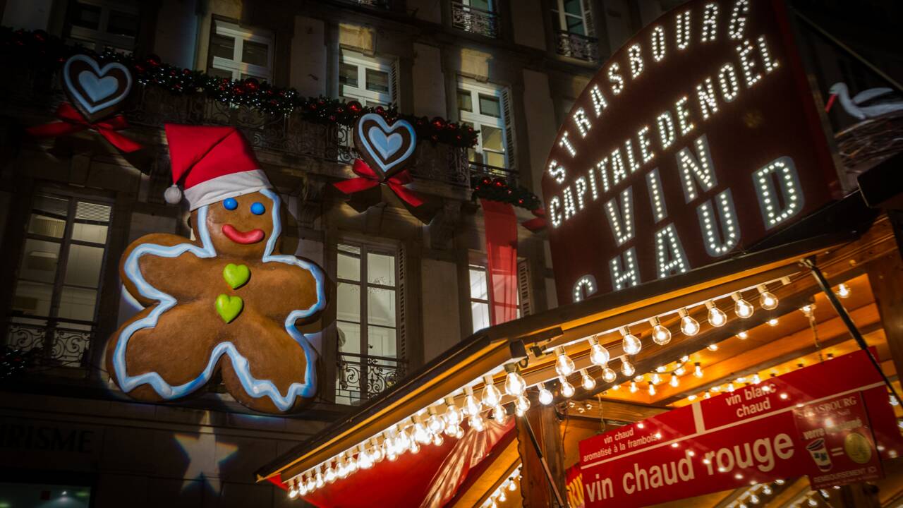 Marché de Noël de Strasbourg: les règles sanitaires pas assez respectées, déplore la préfecture