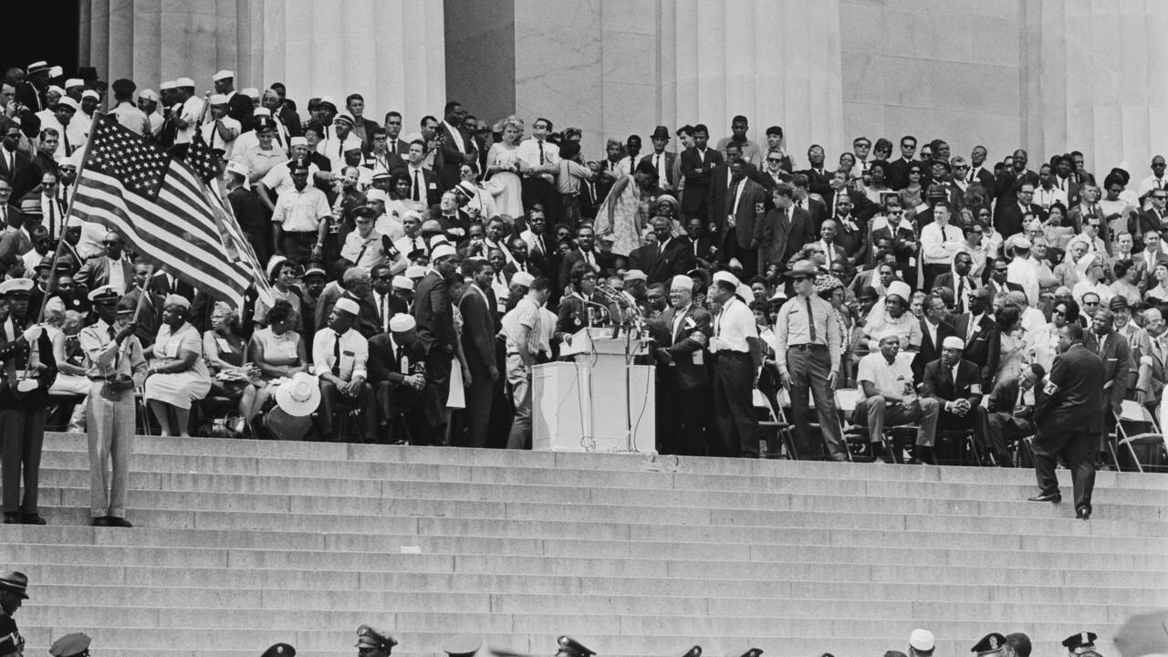 Quand Joséphine Baker faisait la "première partie" de Martin Luther King à la marche pour les droits civiques de 1963