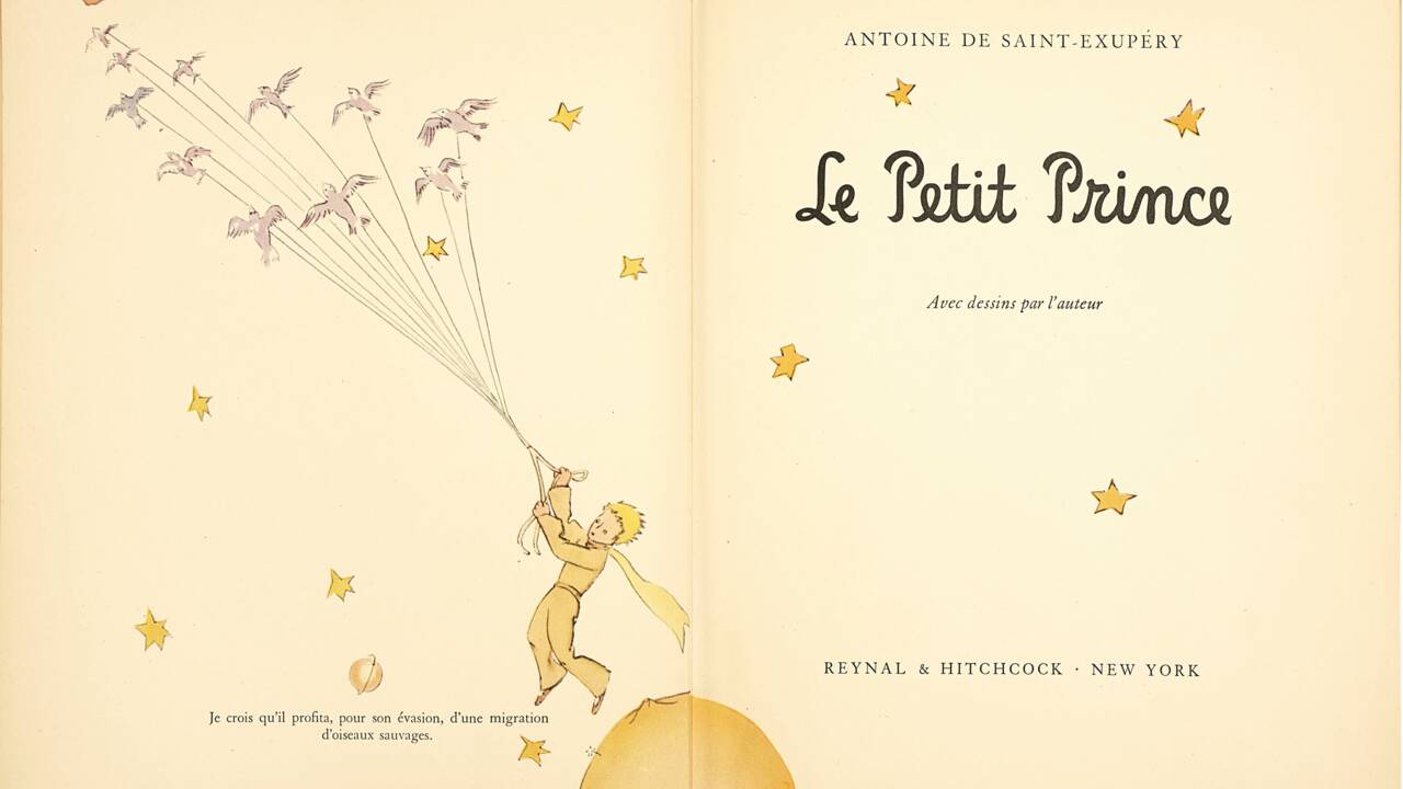 Le manuscrit du "Petit Prince" exposé en France pour la première fois