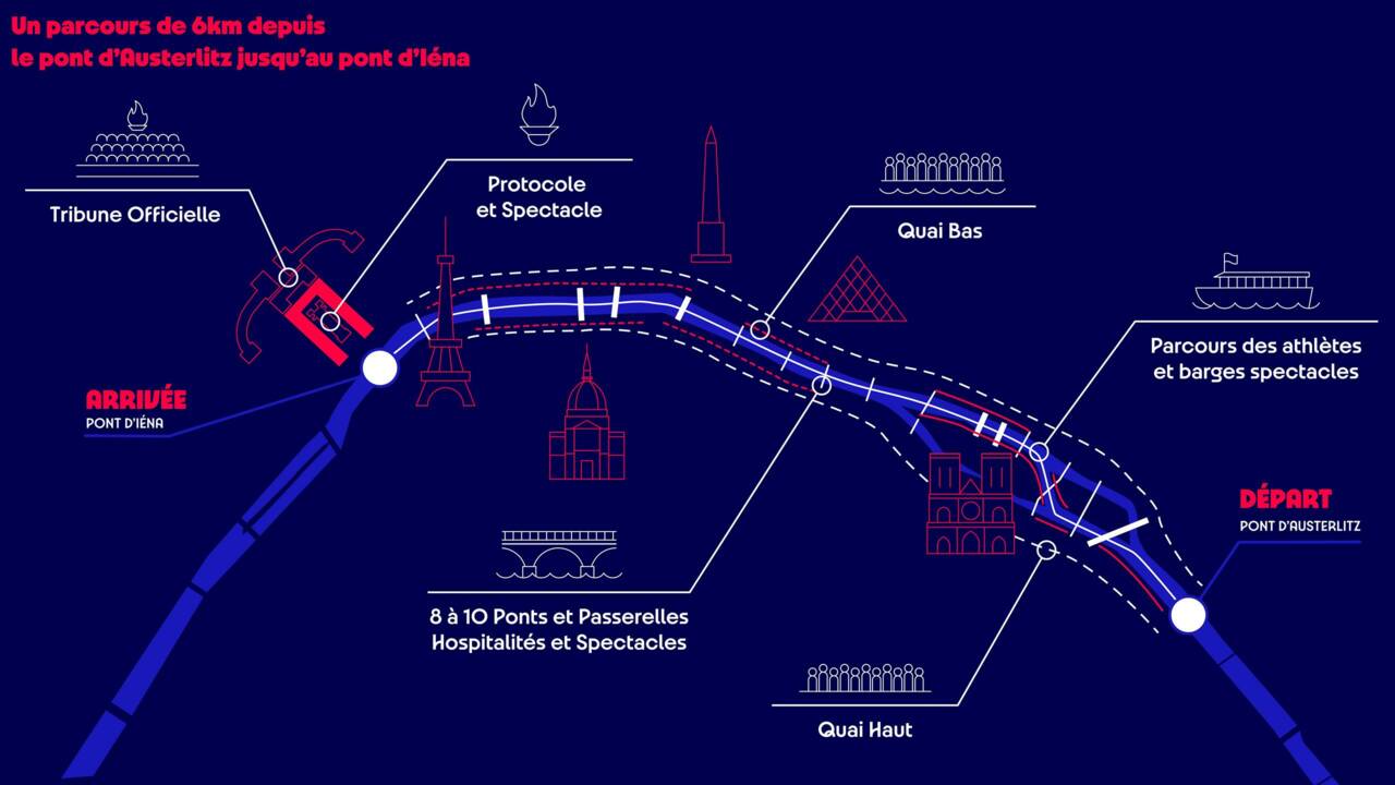 JO-2024 à Paris : les détails de la cérémonie d'ouverture sur la Seine dévoilés