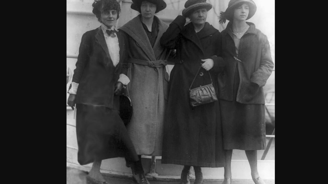 En 1921, l'incroyable voyage de Marie Curie aux Etats-Unis