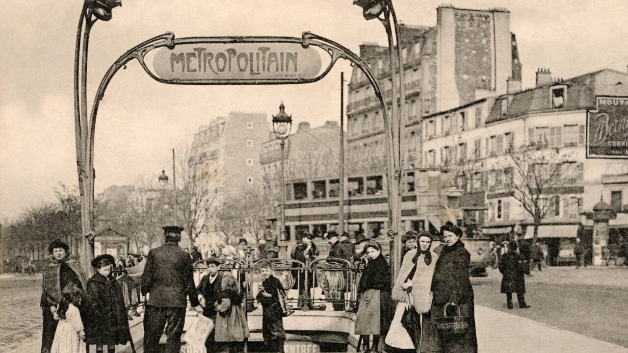 Comment la première ligne du métro de Paris a vu le jour en 1900 
