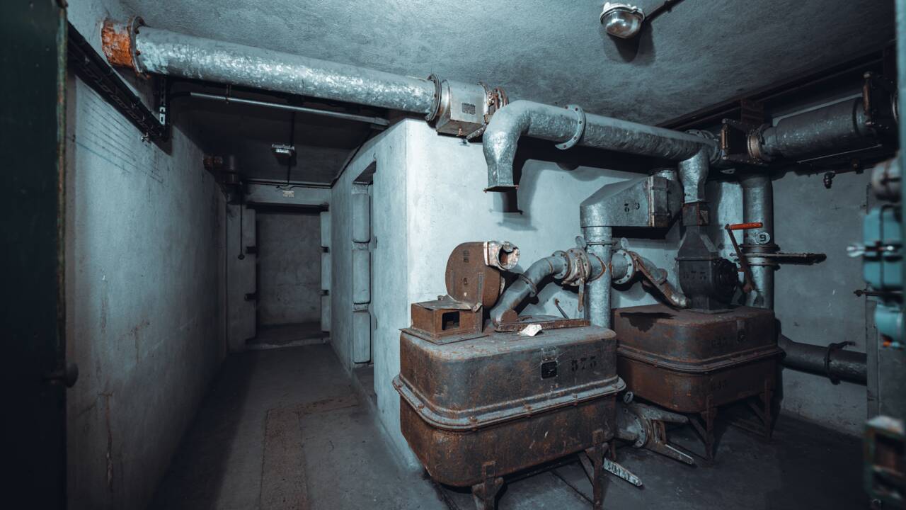 Ouverture d'un bunker de la Seconde Guerre mondiale à Châlons-en-Champagne