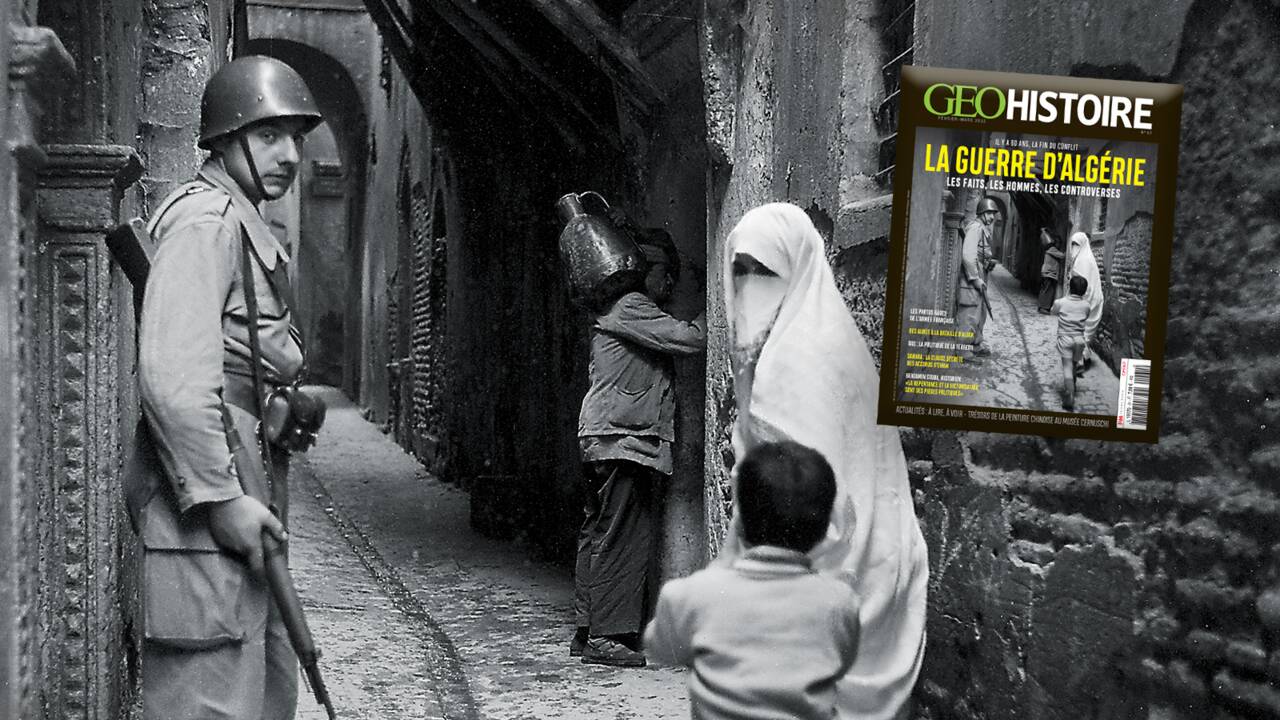 Guerre d'Algérie : les faits, les hommes et les controverses au sommaire du nouveau numéro de GEO Histoire