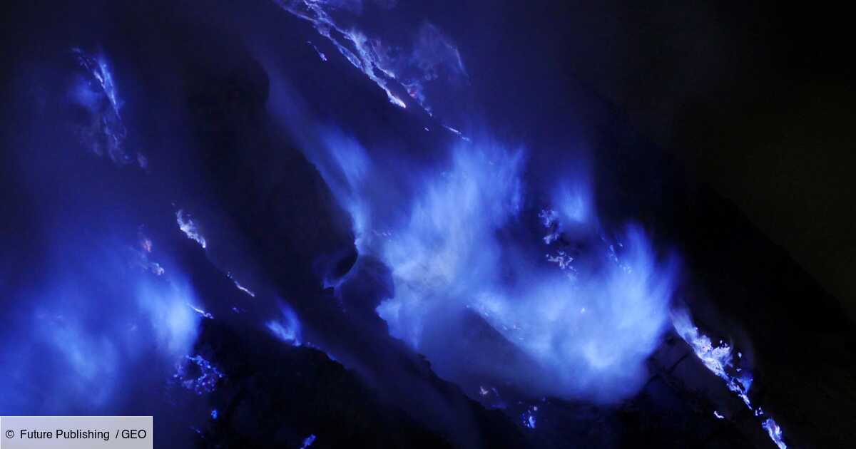 Réunion : pourquoi le Piton de la Fournaise a craché des flammes bleues