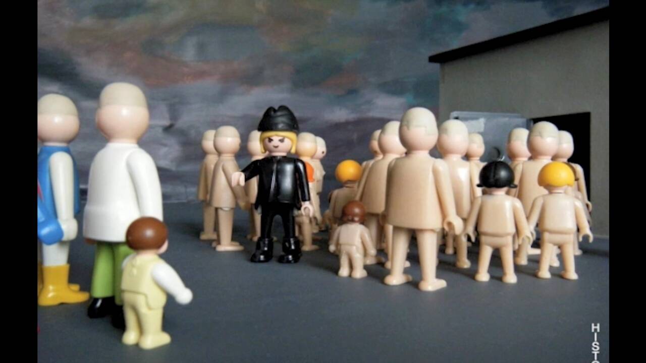 Un artiste hollandais utilise les Playmobil pour sensibiliser la jeunesse aux horreurs d'Auschwitz