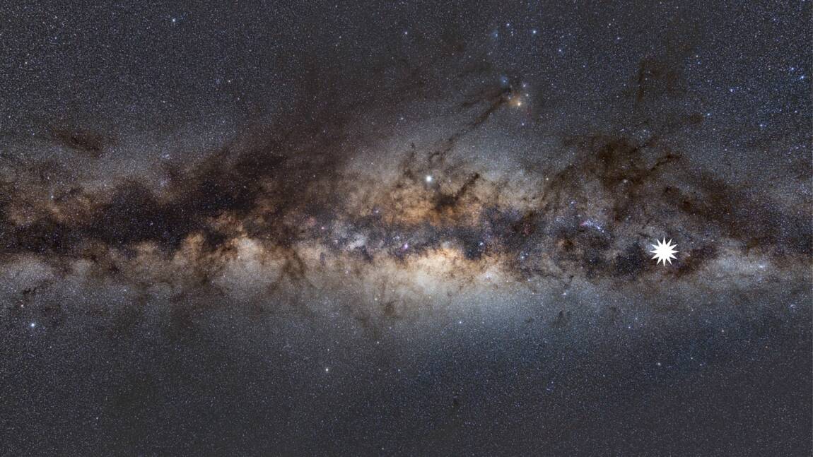 Découverte d'un objet tournant inconnu dans la Voie lactée par des astronomes australiens