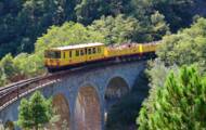 In the Pyrenees, the Yellow Train flirts with the peaks