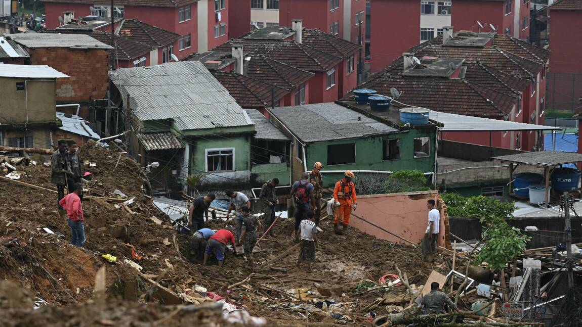 Brésil : le bilan des victimes des inondations catastrophiques de Petropolis s'alourdit