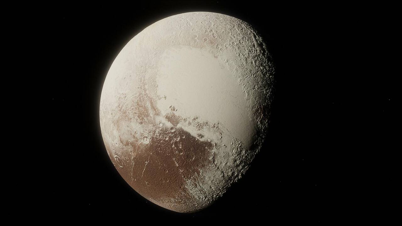 Des volcans de glace de forme inconnue découverts sur Pluton