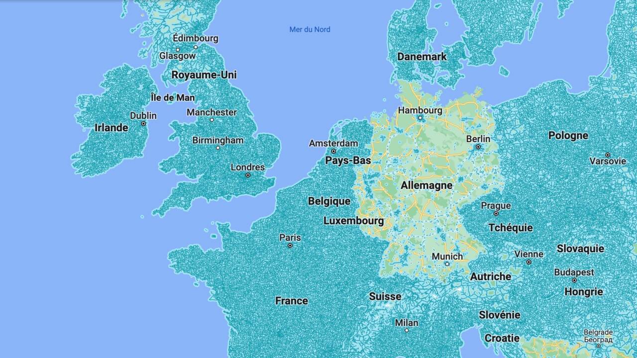 Pourquoi l'Allemagne n'apparaît (presque) pas sur Google Street View ? 