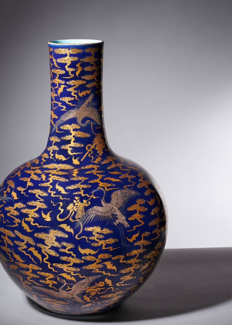 En Angleterre , un homme possédait un exceptionnel vase de la Chine impériale sans le savoir