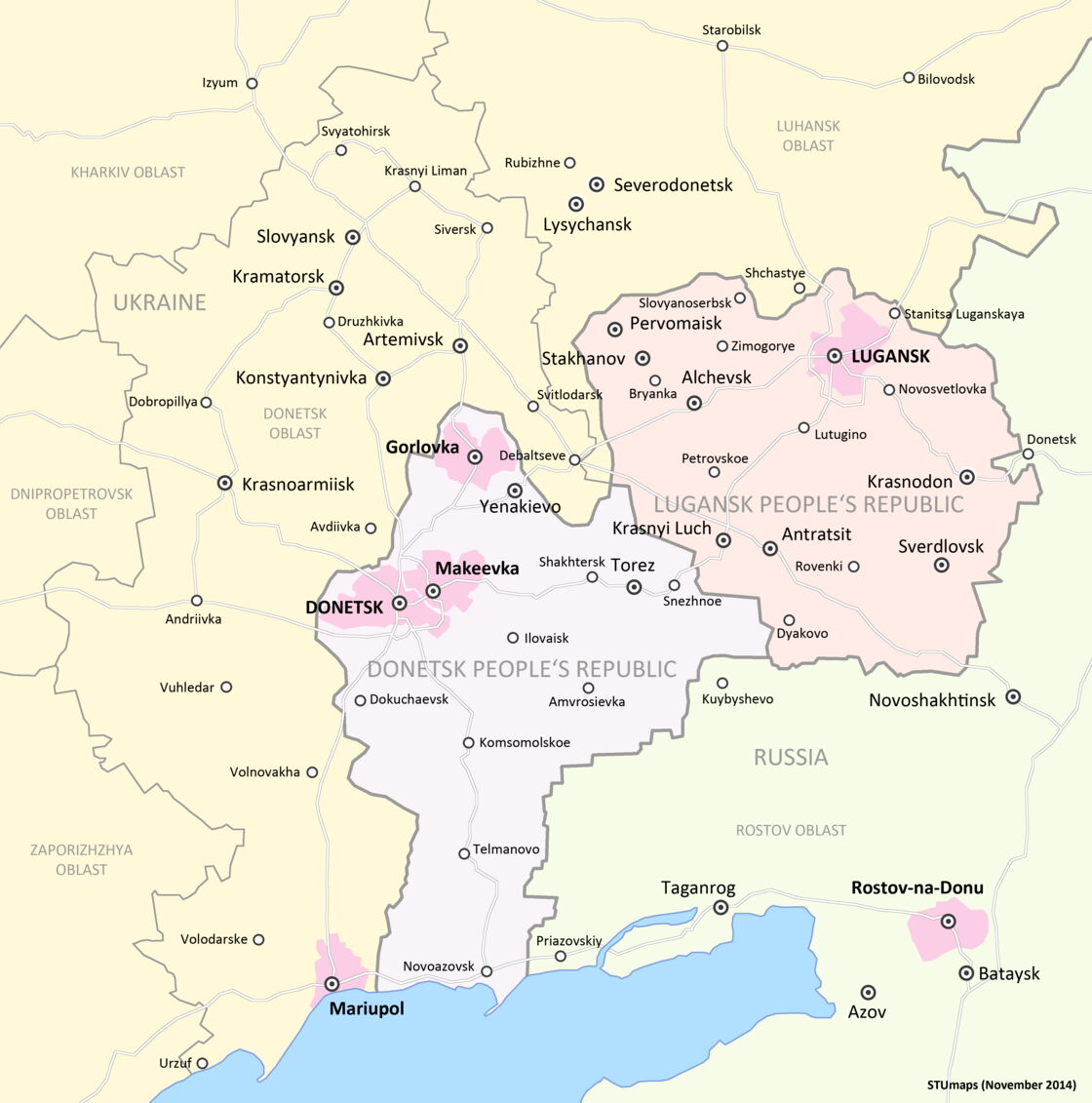 Pourquoi La R gion Du Donbass Est elle Au Coeur D un Conflit Entre L 