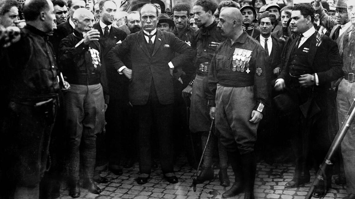 La marche sur Rome : le coup de bluff de Mussolini