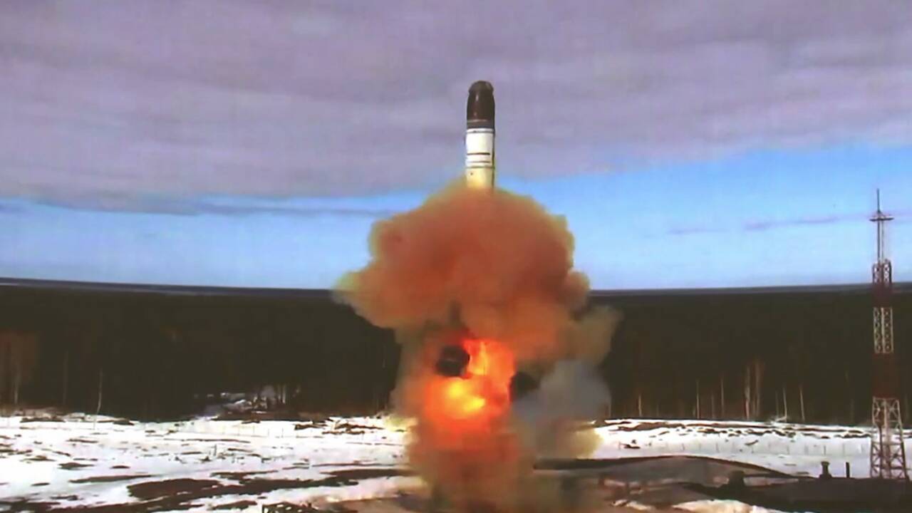 Ce qu'il faut savoir de Sarmat, le nouveau missile balistique intercontinental russe
